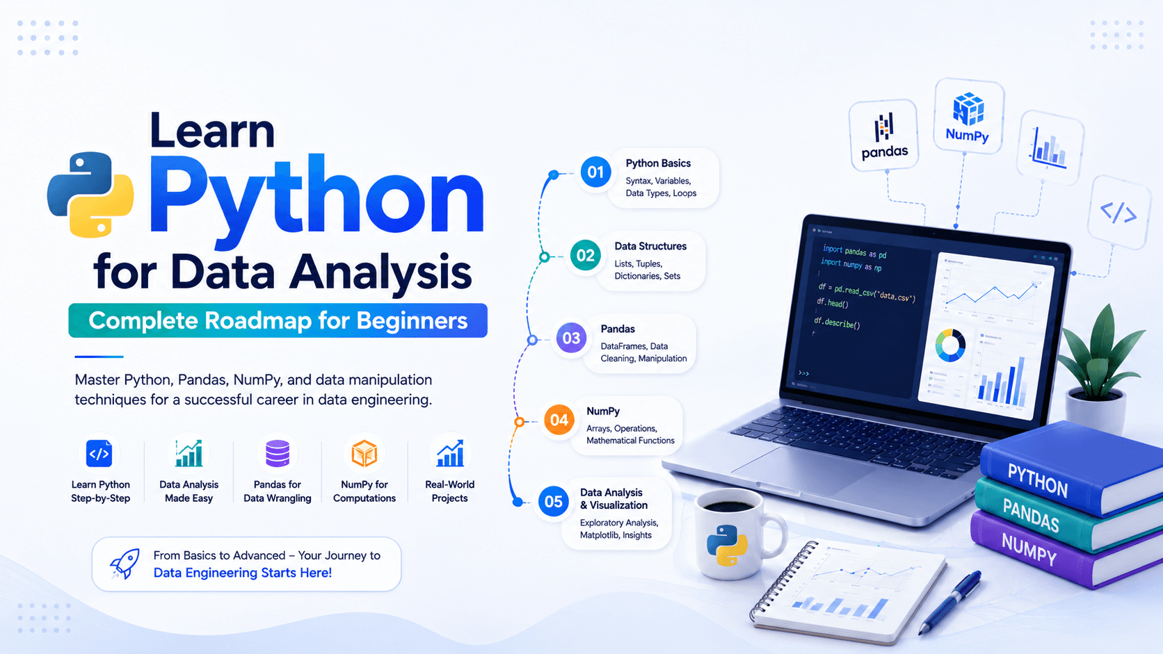 Learn Python for Data Analysis: Complete Roadmap for Beginners